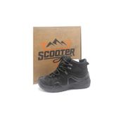Scooter P1492 Siyah Nubuk Erkek Bot