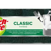 Scotch-Brite 2048167 Yeşil Klasik Bulaşık Süngeri 8'li