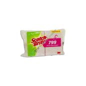 Scotch Brite 3M SB799 Endüstriyel Bulaşık Süngeri 4'lü 4 Paket (PEMBE)