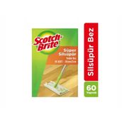 Scotch Brite 60 Adet Silsüpür Paspas Q600 Yedek Bez