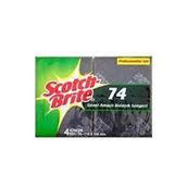 Scotch Brite SB74 Endüstriyel Bulaşık Süngeri 4'lü 4 Paket