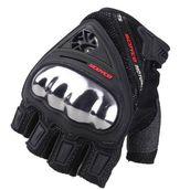 Scoyco MC-44 Black Yarım Parmak Yazlık Eldiven