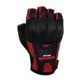 Scoyco Unisex Kırmızı Yazlık Parmaksız Korumalı Eldiven Mc12d