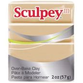 Sculpey III 301 Tan Sarımsı Kahve Polimer Kil