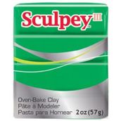 Sculpey III 323 Emerald Polimer Kil