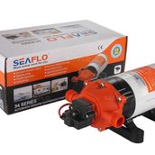 Seaflo 24 Volt 6 lt/dk 100 Psi 6.8 Bar Karavan Tekne Hidroforu