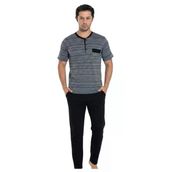 Seamlife Erkek %100 Pamuk Yazlık Kısa Kollu Pijama Takımı 9669