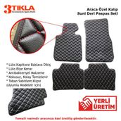 Seat Altea Havuzlu Paspas Kauçuk Siyah