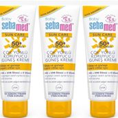 Sebamed Baby Sun Care 75 ml 50+ Çok Yüksek Faktör 5 Adet Çocuk Güneş Kremi