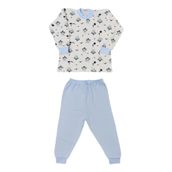 Sebi 2405 Mavi Bebek Pijama Takımı