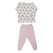 Sebi 2405 Pembe Bebek Pijama Takımı