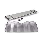 Sebura Metalize Katlanabilir Oto Ön Cam Güneşliği 130x60 cm Tüm Standart Otomobillerle Uyumludur