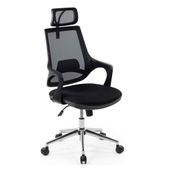 Seduna Skagen Headrest Siyah Ofis Sandalyesi