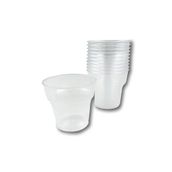 Şeffaf Kristal Mika Ekstra Sert Plastik Bardak 180 cc -1.kalite. 25 Adet