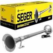 SEGER-82Mh Marin Havalı Korna 24V, Krom Borulu