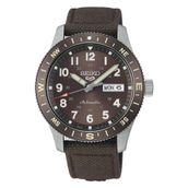 Seiko 5 Sports HDB009K1 Kumaş Kordon Kahverengi Erkek Kol Saati