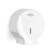 Şeker Portakalım Transparan Beyaz Rulopak Modern Mini Jumbo Tuvalet Kağıdı Dispenseri