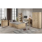 Selen Çocuk Odası Takımı Meşe - 5 Parçalı Tamamı 1. Kalite Mdf Meşe
