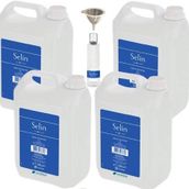 Selin Eczacıbaşından 80° Limon Kolonyası 4 Adet 5 LT Bidon 200 ML 80° + Dolum Hunisi Hediye