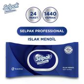 Selpak Professional Islak Mendil 60 Yaprak X 24 Adet