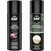 Selsil 2 Li Oto Bakım Seti Motor Temizleme 500 Ml Ve Silikon Sprey 500 Ml 1 adet