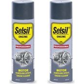 Selsil 2 Li Oto Bakım Seti. ( Motor Temizleme 500 ml ve Silikon Sprey 500 ml )