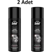 Selsil Lastik Parlatıcı 500 ml 2 Adet Hızlı Kuruma Özellikli Sprey ile Derinlemesine Temizlik
