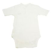 Sema Baby Ekru 18-24 Ay Yarım Kol Kaşkorse Body