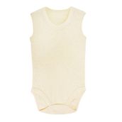 Sema Baby Krem 12 18 Ay Jakarlı Askılı Badi Body