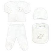 Sema Baby Organic  5 Parça Hastane Çıkışı Zıbın Seti
