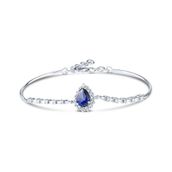 Sembol Gold 1.88 Karat Pırlanta Safir Bileklik