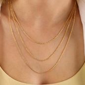 Sembol Gold 14 Ayar Altın 55 cm 2.0 mm Gurmet Zincir