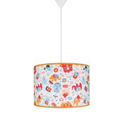 Şenay Aydınlatma Turuncu Fil Çocuk Odası Silindir Kumaş Sarkıt Avize