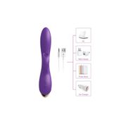 Sens Klitoris ve G-Spot Uyarıcı Rabbit Vibratör, 9 Titreşim Modu, USB Şarjlı, IPX7 Su Geçirmez, Tıbbi Sınıf Silikon, Mor, Sessiz, Kolay Kullanım, Tam Otomatik Titreşim ve Stimülasyon, Adult Sex Toys
