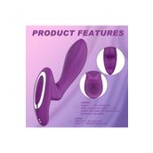 Sens Sex Toys Manyetik Şarjlı Çift Taraflı Kullanılabilir Aynı Anda G Nokta ve Klitoris Uyarıcı 2 in 1 Vibratör - Sessiz, Su Geçirmez, Meme Ucu Uyarıcı, Kolay Kullanım ve Tutmak için Özel Tasarım!