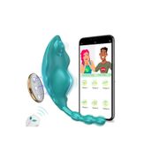 Sens Telefon Kontrollü Manyetik Klipsli Külot İçi Giyilebilir Panty App 3in1 Vibratör - Klitoral, Vulva ve Perineal Uyarıcı, USB Şarjlı, Su Geçirmez IPX7, Sessiz, Uygulama ve Uzaktan Kumanda Kontrollü