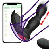 Sens Uzaktan Kumandalı Telefon Kontrollü Şarjlı İleri Geri Hareketli Klitoris Uyarıcı Külot İçi Vibratör
