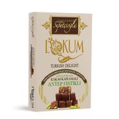 Sepetçioğlu Kakao Kaplamalı Antep Fıstıklı Çifte Kavrulmuş Lokum 200G