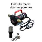 SERA 220 Watt Elektrikli Mazot Aktarma Pompası Yakıt Sıvı Aktarma Mazot Pompası Paslanmaz Gövde