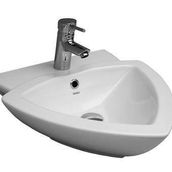 Serel 2036TDS000 Tezgah Üstü 49,5x52 cm Üçgen Lavabo
