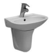 Serel 35x45 cm Yarım Ayaklı Lavabo