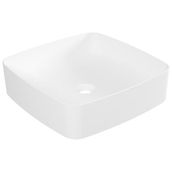 Serel 9501DXS110H Silimline 45x45 cm Beyaz Kare Lavabo
