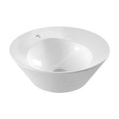 Serel PS33TXS110H Poseidon 45 cm Beyaz Tezgah Üstü Çanak Lavabo