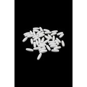 Serhat Aksesuar ve El İşçilik 12 Mm Arpa Beyaz (22X6 MM) Ahşap Boncuk 35 gr (70 ADET)