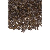 Serhat Aksesuar ve El İşçilik 12 mm Silindir Kahve Rengi Ahşap Boncuk 50 gr
