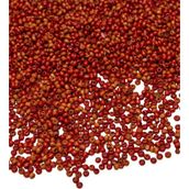 Serhat Aksesuar ve El İşçilik 3 mm Kiremit Rengi Ahşap Boncuk 50 gr