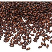 Serhat Aksesuar ve El İşçilik 6 Mm Arpa Kahverengi Ahşap Boncuk 35 gr 10x5 Mm (350 ADET)