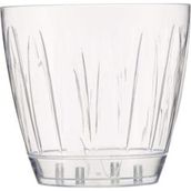 Serinova OR03 Şeffaf Tabaklı 18 cm 3 lt Şeffaf Orkide Saksısı
