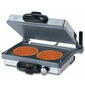 Sermeks Silex Tost Lahmacun Tost Makinesi Gri Tavalı