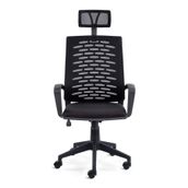 Sers Home&Office Fileli Yönetici Makam Koltuğu-Siyah Başlıklı Büro Ofis Müdür Koltuğu